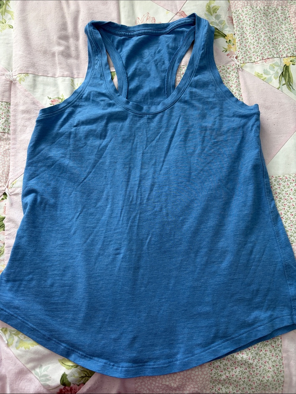 lululemon athletica Blue Racerback love tank